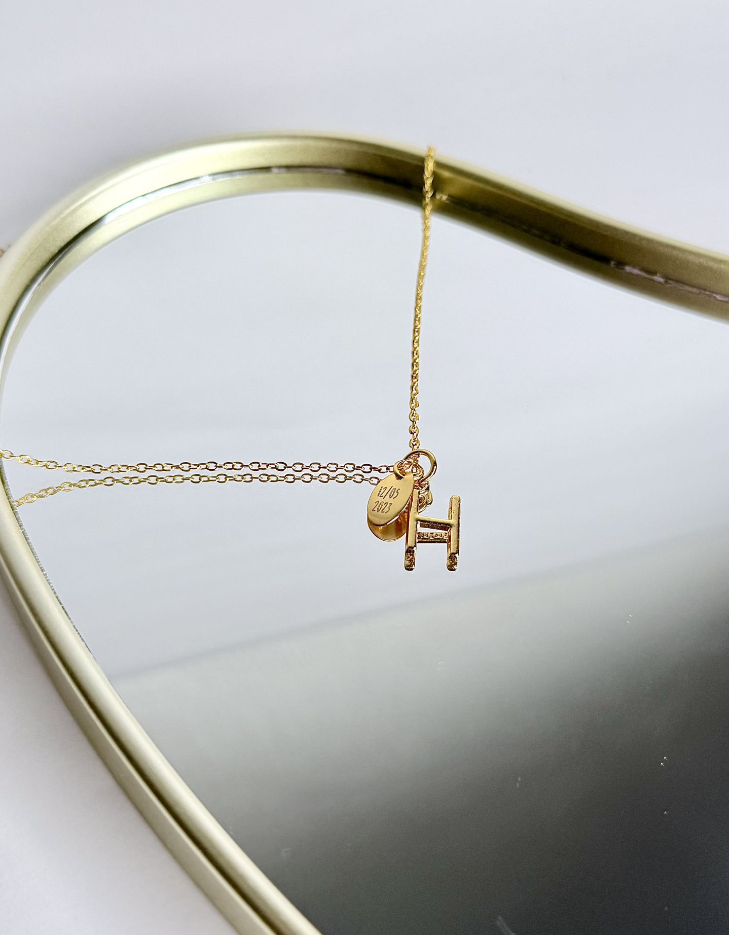 Colar inicial personalizado